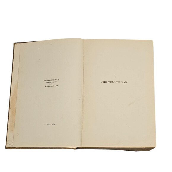 Antique Book-The Yellow Man By Richard Whiteing-1903 Hardcover - Picture 5 of 10